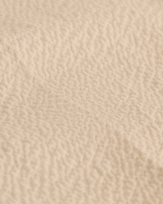 Slim Pearl White Cotton-Blend Seersucker Suit Pant