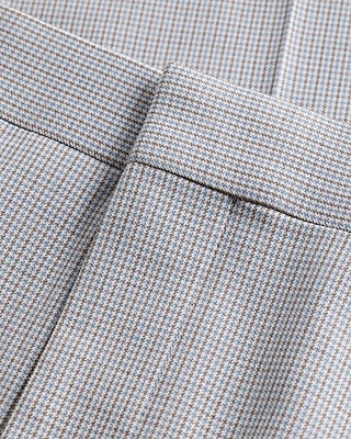 Slim Houndstooth Stretch Suit Pant