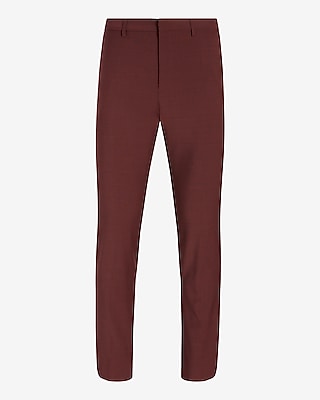 Slim Wool-Blend Modern Tech Suit Pant