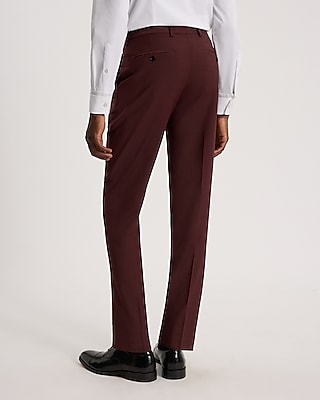 Slim Wool-Blend Modern Tech Suit Pant