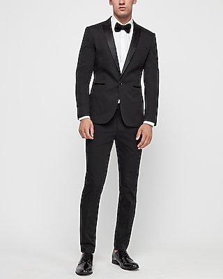 extra slim tuxedo pants