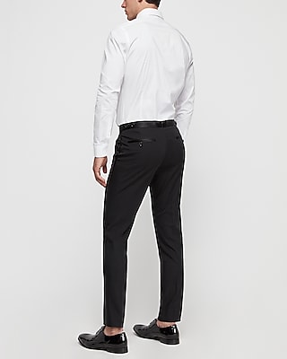 Extra Slim Black Tuxedo Pant | Express