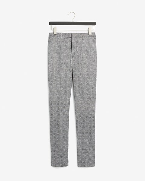 Young La 614 Dapper Dress Pants - Grey Plaid / 30x30 at