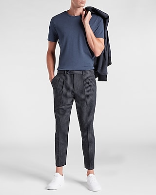 pinstripe chinos mens