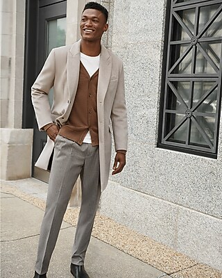 Formal Cropped Business Pants Men Cropped Ninth Pants Formal Smart