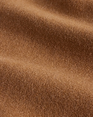 Slim Tan Wool-Blend Cargo Dress Pant