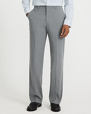 Classic Gray Stretch Dress Pant