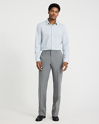 Classic Gray Stretch Dress Pant