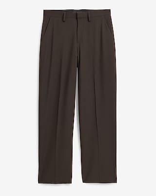 Baggy Dark Brown Dress Pant