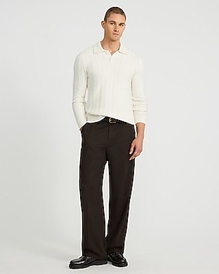 Baggy Dark Brown Dress Pant