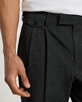 Classic Charcoal Luxe Tailored Pant
