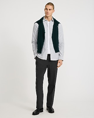 Classic Charcoal Luxe Tailored Pant