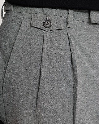 Classic Charcoal Luxe Tailored Pant - thumbnail 8
