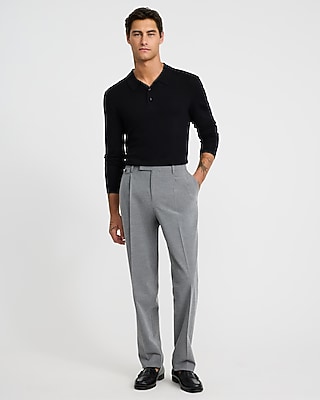 Classic Charcoal Luxe Tailored Pant - thumbnail 10