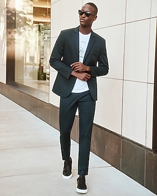 black skinny dress pants mens