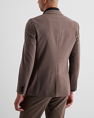 green emerald velvet dress Chocolate Brown Three Piece Men's Prom Suits Designer Slim Fit Dress Suit
