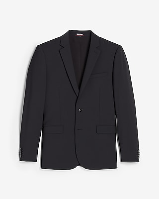 Slim Wool-Blend Washable Modern Tech Suit Jacket