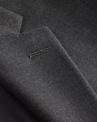 Slim Dark Gray Stretch Suit Jacket