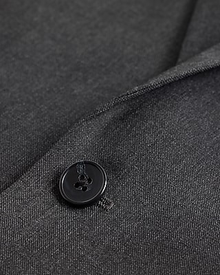 Slim Dark Gray Stretch Suit Jacket