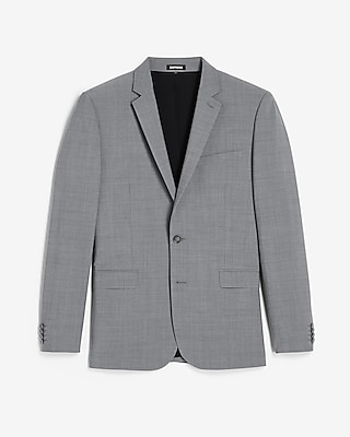 Slim Wool-Blend Modern Tech Suit Jacket