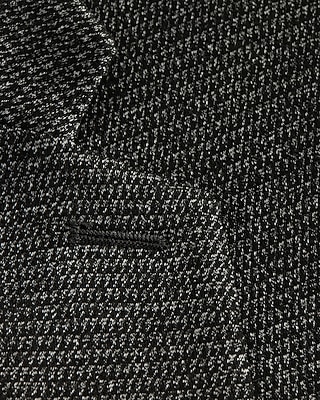 Extra Slim Gray Houndstooth Soft Suit Jacket