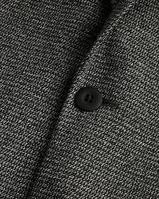 Extra Slim Gray Houndstooth Soft Suit Jacket
