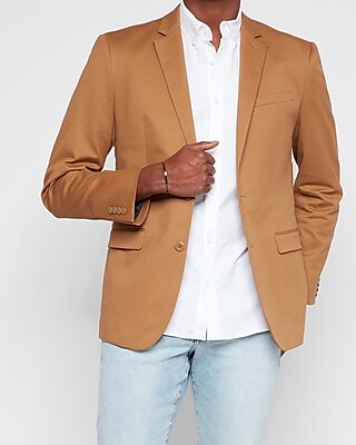 camel suit jacket