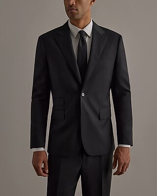 Et - Sl Wl - Black Dobby Sb Blazer:black:44s | Express