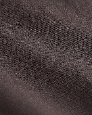 Slim Brown Wool-Blend Washable Modern Tech Suit Jacket