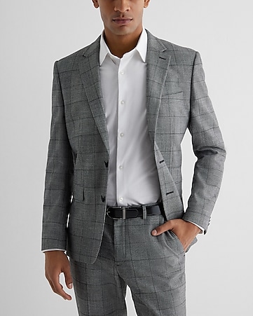 Black Blazer for Men Men's Suit Jacket Slim Fit Men's Sport Coats & Blazers  for Wedding Dinner Smoking Jacket Size XS at  Men's Clothing store