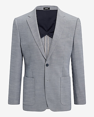 Extra Slim Striped Seersucker Cotton-Blend Suit Jacket