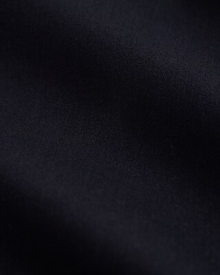 Slim Dark Navy Cotton-Blend Suit Jacket