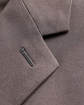 Extra Slim Slate Gray Stretch Cotton Suit Jacket
