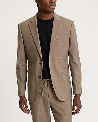 Extra Slim Check Suit Jacket