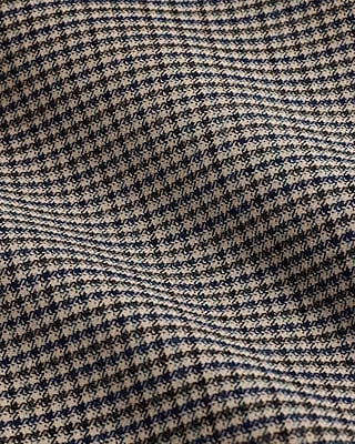 Slim Check Wool-Blend Flannel Suit Jacket