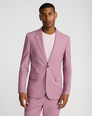Slim Sage Stretch Cotton-blend Suit