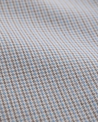 Slim Houndstooth Stretch Suit Jacket