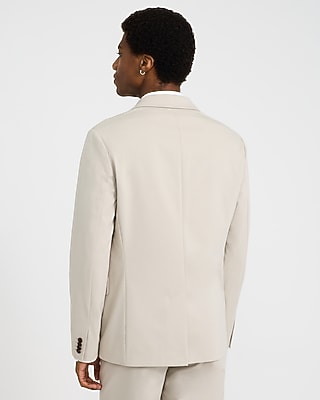 Slim Dark Brown Comfort Stretch Tech Suit Jacket