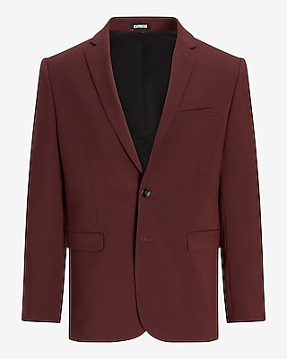 Slim Wool-Blend Modern Tech Suit Jacket