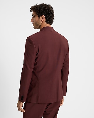 Classic Wool-Blend Modern Tech Suit Jacket