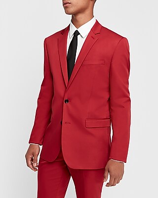 red suit jacket