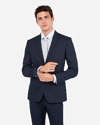 navy suit jacket