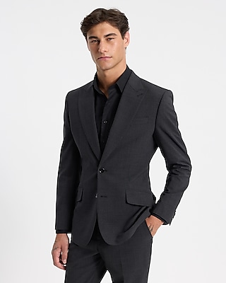 Express navy blue store suit