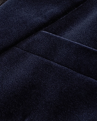 EC - SL VELVET  - NAVY SHAWL LAPEL TUX BLAZER:NAVY:40R