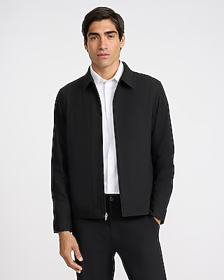 Everyday Performance Black Zip Jacket