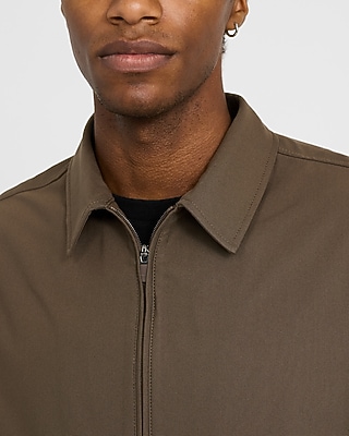 Everyday Performance Brown Zip Jacket Premium Tech