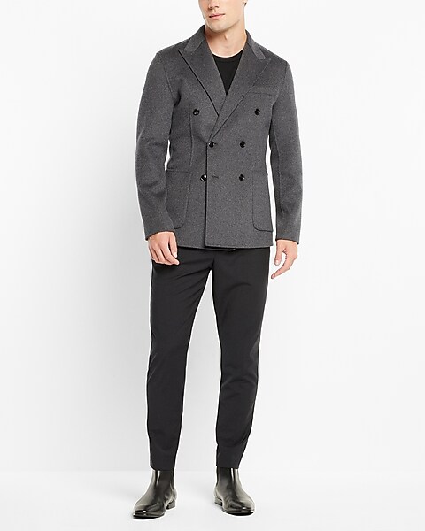 Relaxed Single-Breasted Coat - Luxury Grey