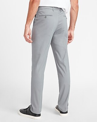 slim performance stretch easy care cotton dress pant