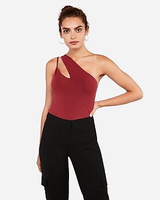 express one shoulder top