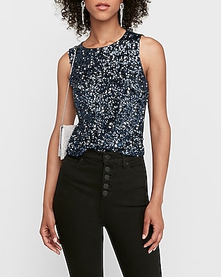 sequin tank top express